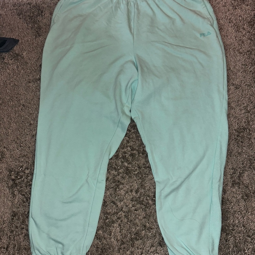 2XL Fila Light Blue Joggers